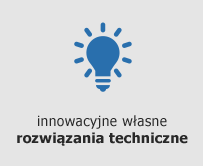 Innowacyjne własne rozwiązania techniczne