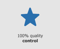 100% quality control