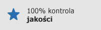 100% kontrola jakości